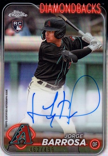 2024 Topps Chrome Update Series - Jorge Barrosa #RA-JBO