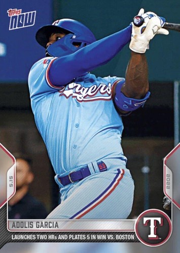 2022 Topps Now - Adolis Garcia #185