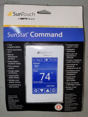 SunTouch 500850-SC Sunstat Command Programmable touchscreen Thermostat 81019086