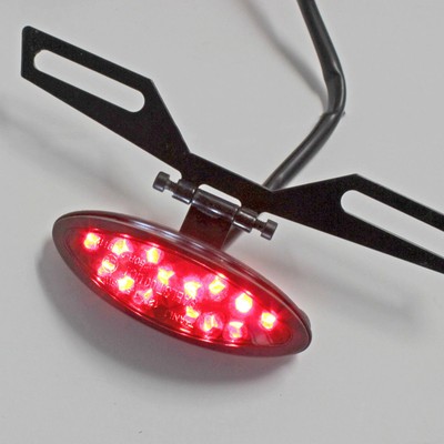 rear taillight offroad dirt brake tail universal motorcycle bike led light