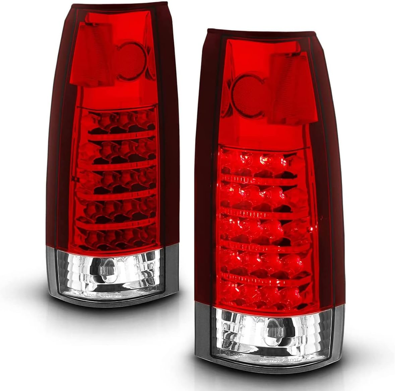 Right Left Tail Lights Pair for 1988-1999 Chevy GMC Full Size C/K Tahoe Suburban
