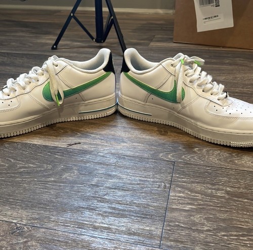 Size 9.5 - Nike Air Force 1 '07 LV8 White Aquamarine 2021 | eBay