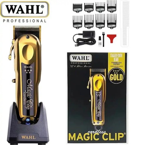 WAHL Magic Clip Gold Clipper Cordless Titanium | eBay