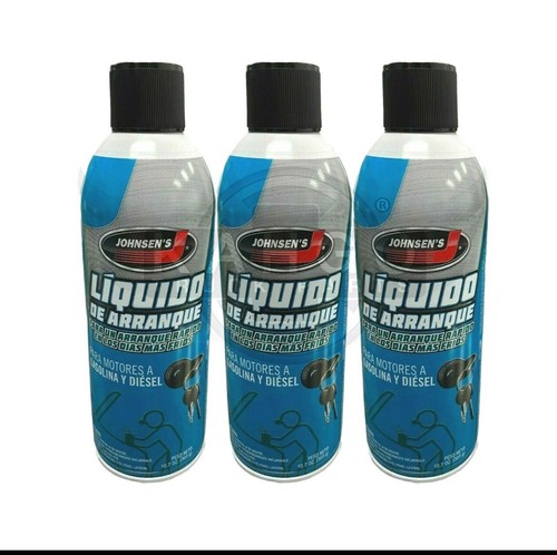 Johnsens 6762 Starting Fluid - 10.7 oz., Pack of 3