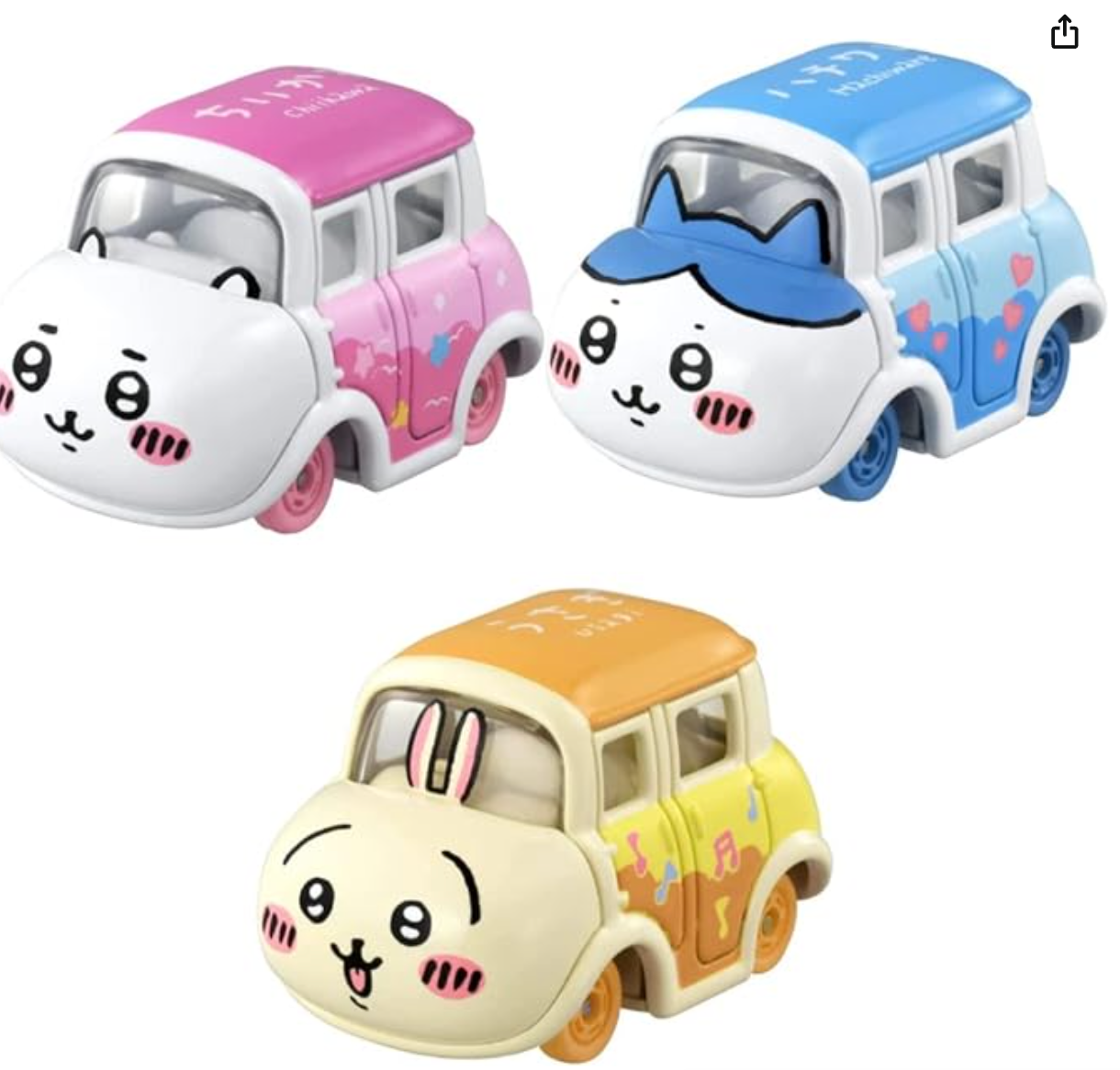 Chiikwa Dream Tomica Mini Car Toy chiikawa Hachiware usagi