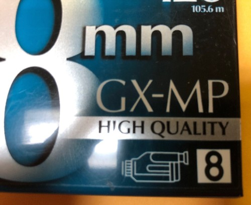 NEW Maxell GX-MP 120 8MM Camcorder Videotape Blank Media Video Camera Metal