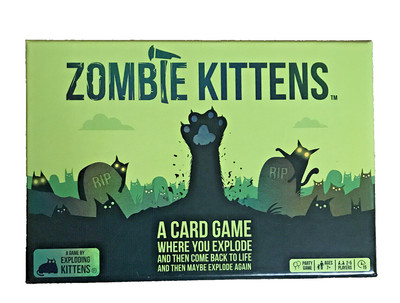 Zombie Kittens Card Game by Exploding Kittens - New Unopened in Shrinkwrap