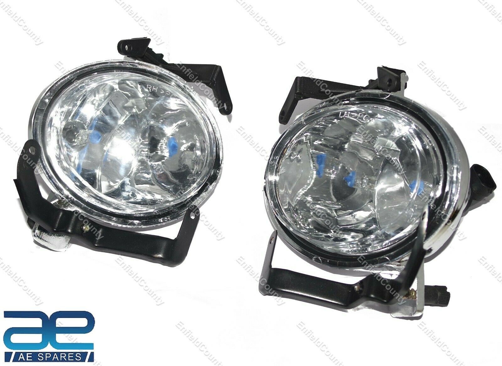 Pair Front Bumper Fog Light Lamp Left & Right For Hyundai i10 