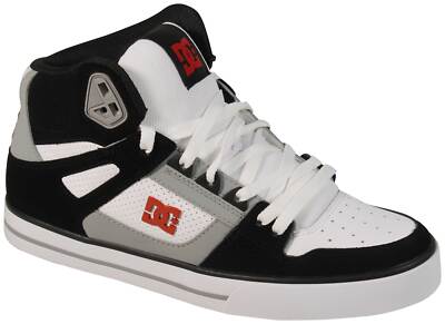 Высокие кроссовки DC Pure — черный / белый / красный — новинка DC Shoes