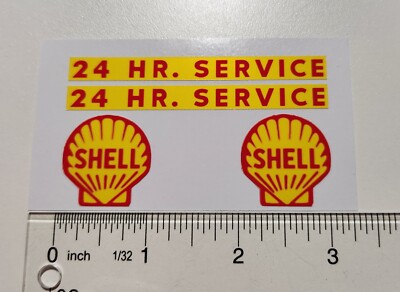 Tonka Wrecker Truck/ Tow Truck/ Shell Oil Custom Restoration Stickers 