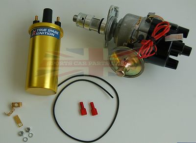 New 45D Electronic Ignition Distributor With Sport Coil for MG Midget 1955-1979 