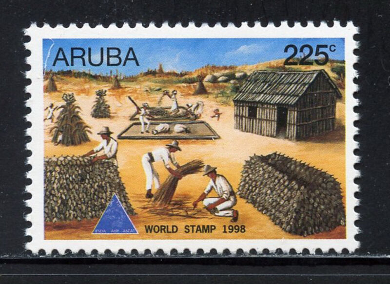 Aruba 166 Mnh, World Stamp Issue From 1998.
