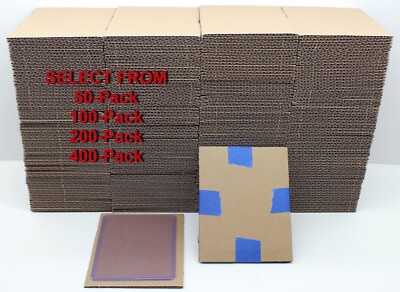 3.5  x 4.5  Cardboard Sheets For Shipping Trading Cards / Photos 50 100 200 Bulk