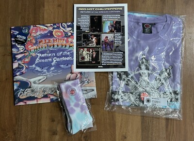 Red Hot Chili Peppers - Dream Canteen PRESS KIT Rare vinyl + Socks + Shirt NEW