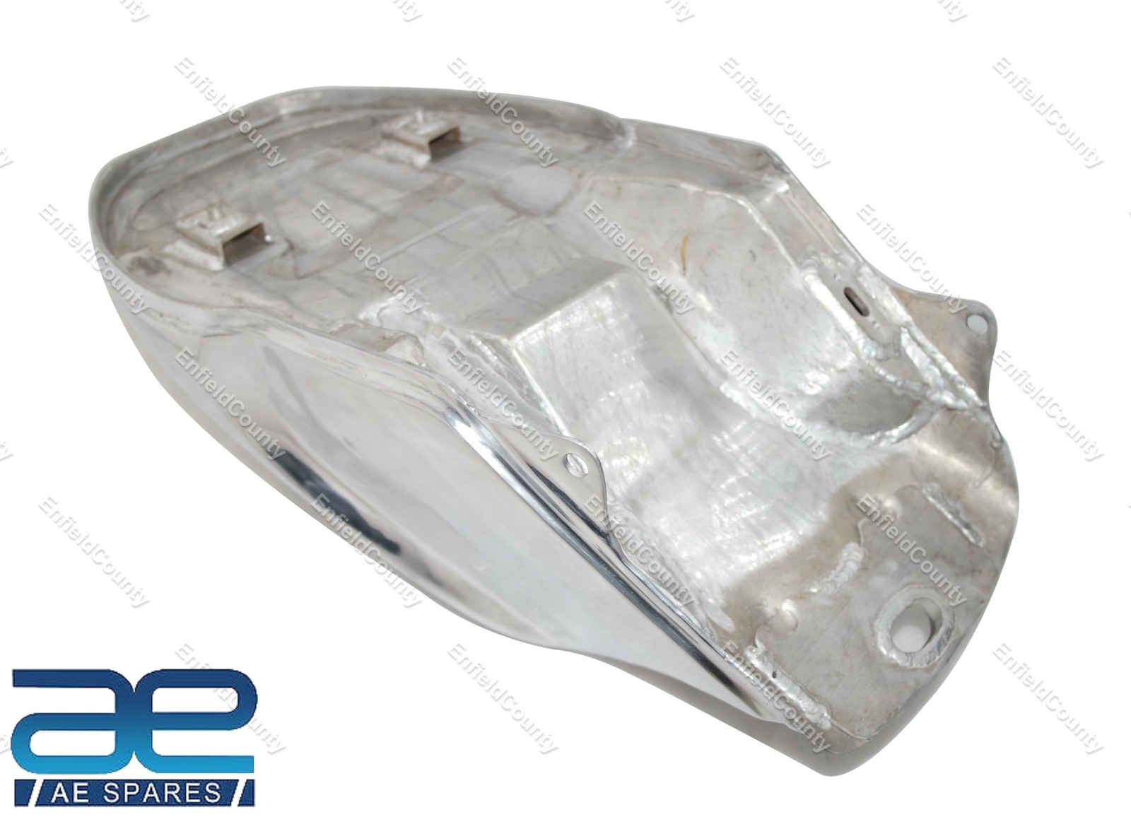 For Yamaha RD 350 RD350R Aluminium Alloy Polished Gas Fuel Petrol Tank Repro 