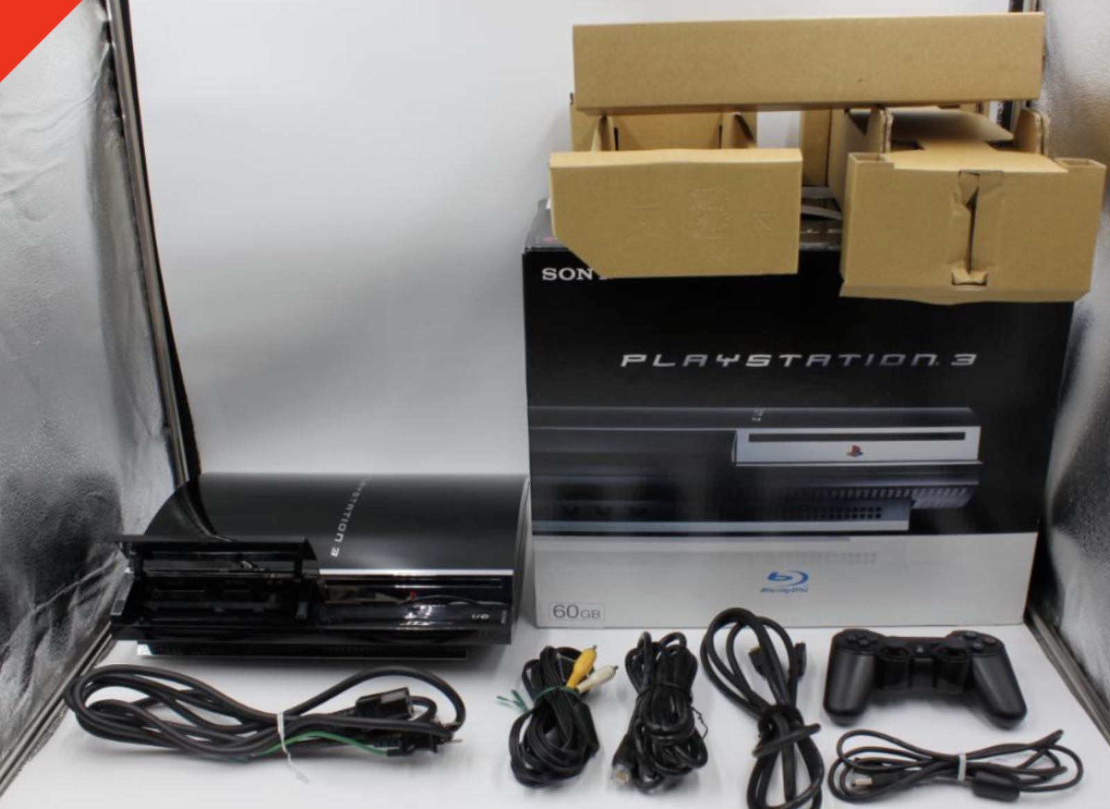 Sony PlayStation 3 PS3 CECHA00 60GB First Black Model