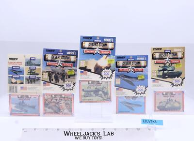Lot of 5 Desert Storm Trading Cards Packs 1991 Troops Spectra Star NEW SEALED