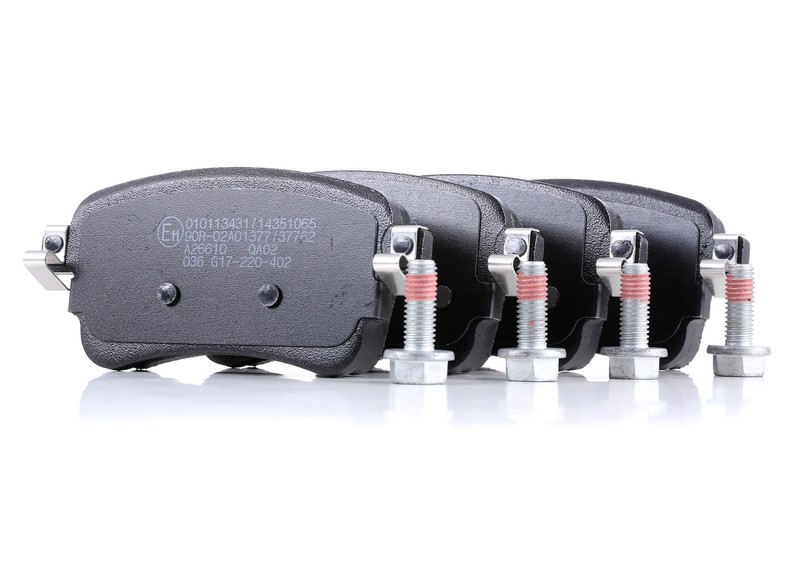 Stark Skbp-0011922 BremsbelÃ¤Ge Satz Hinten FÃ¼R Opel Zafira Life (K0)