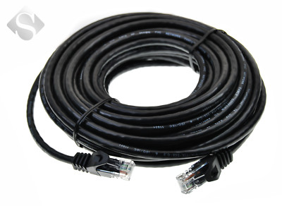 MLA Knightsbridge NETC610M Ten Metres Black UTP Cat5e Networking Cable