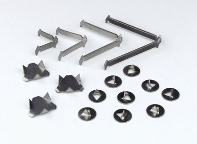 Pyrotec Set 16 teilig Dreifüsse, Ein- und Dreispitze Brennhilfsmittel 