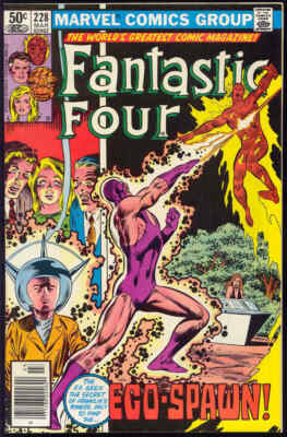 FANTASTIC FOUR #228-Bill Sienkiewicz Art-1981