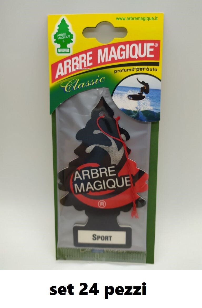 Set 24 Pezzi Arbre Magique Profumo Deodorante Interni Auto Sport awe