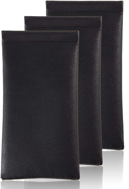 Sunglasses Pouch Glasses Case Soft Eyeglass Sleeve 3 Pack | Slim Lightweight Alt