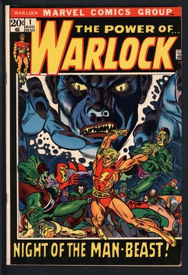 WARLOCK #1 6.5 // ORIGIN OF WARLOCK MARVEL COMICS 1972