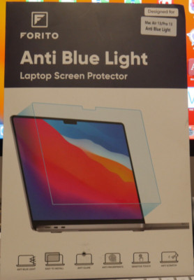 NIP F FORITO COMPUTER ANTI BLUE LIGHT LAPTOP SCREEN PROTECTOR MAC AIR 13/PRO 13