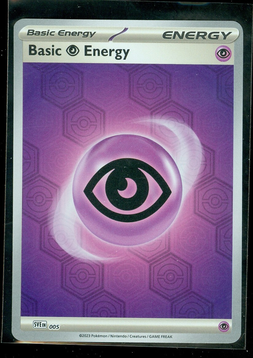 Pokemon BASIC PSYCHIC ENERGY SVE 005 - Shrouded Fable - Rev