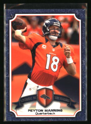 Peyton Manning 2013 Topps #LM-PM FOOTBALL Card