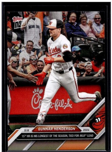 2024 Topps Museum Gunnar Henderson Silver Frame Silver On