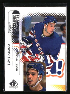 Manny Malhotra 1999 SP Authentic #101 Hockey Card /2000