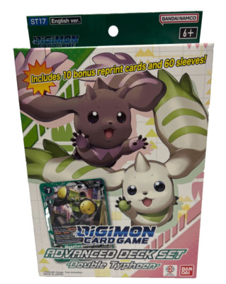 Digimon  Double Typhoon Advanced Deck Set
