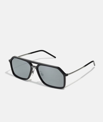 Pre-owned Dolce & Gabbana 0dg6196-501/6g Black Gunmetal Sunglasses In Gray