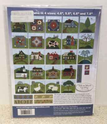 Anita Goodesign Homestead Quilt Designs Special Edition Collection Book & CD 