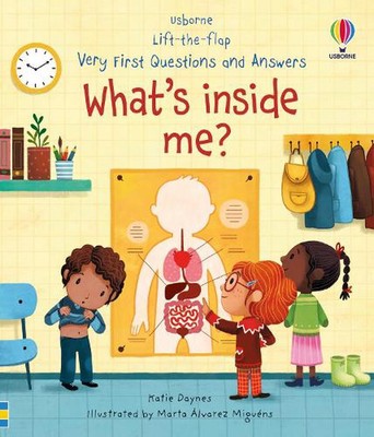Very First Questions and Answers What's Inside Me? by Katie Daynes Board Book Bo