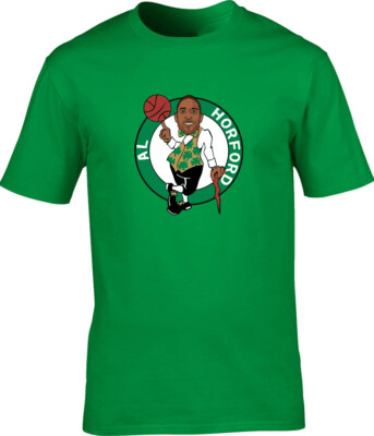 Al Horford Boston Celtics Logo Long Short Sleeve T-Shirt