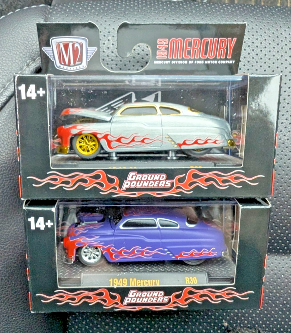 M2 1949 マーキュリー (チェイスカー) M2 MACHINES CHASE 1949 MERCURY GROUND POUNDERS R30 2025 1