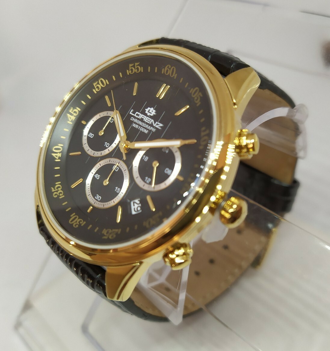 Lorenz cronografo best sale oro