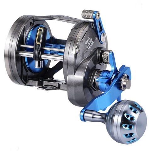 BURNING SHARK (SHA 40) Saltwater Ocean Fishing Trolling REEL