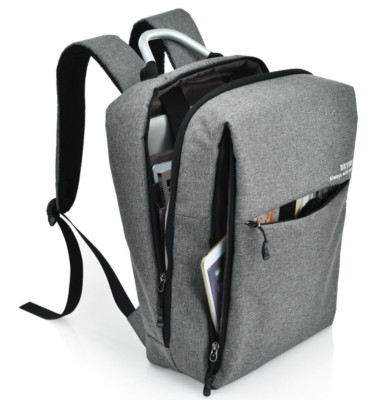 Travel School Waterproof 16'' Laptop Backpack with  Double USB Port