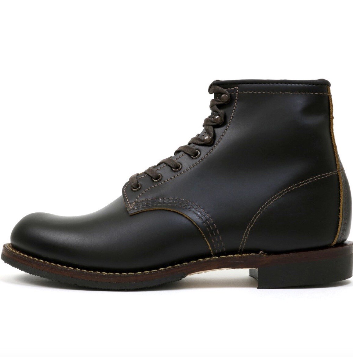 Pre-owned Red Wing Shoes Red Wing 9060 Beckman Boot Flat Box Width D Black Men Size 6-11 High Top Leather