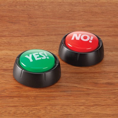 Yes & No Buzzer Buttons