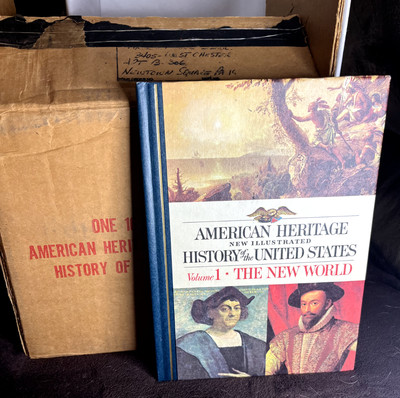 American Heritage HISTORY of the UNITED STATES Vol 1-16 Fawcett 1971 NEW IN BOX