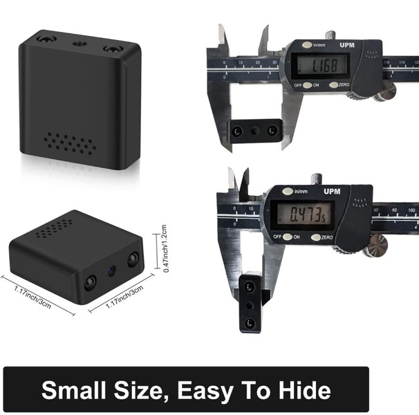 Small Hidden Mini Tiny Spy HD Camera Secret For Home Car With Motion Detector - Image 21