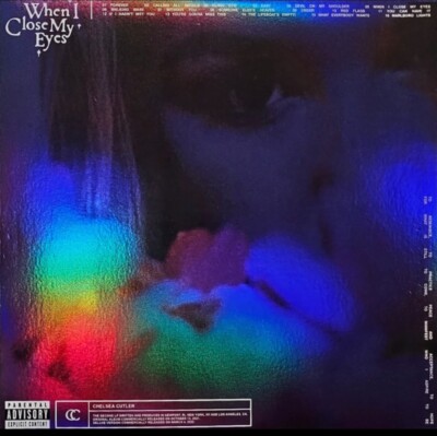 When I Close My Eyes by Chelsea Cutler [Deluxe Clear 2LP (Vinyl, 2022)]