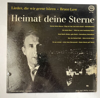 BRUCE LOW Heimat deine Sterne German Vintage Vinyl Record