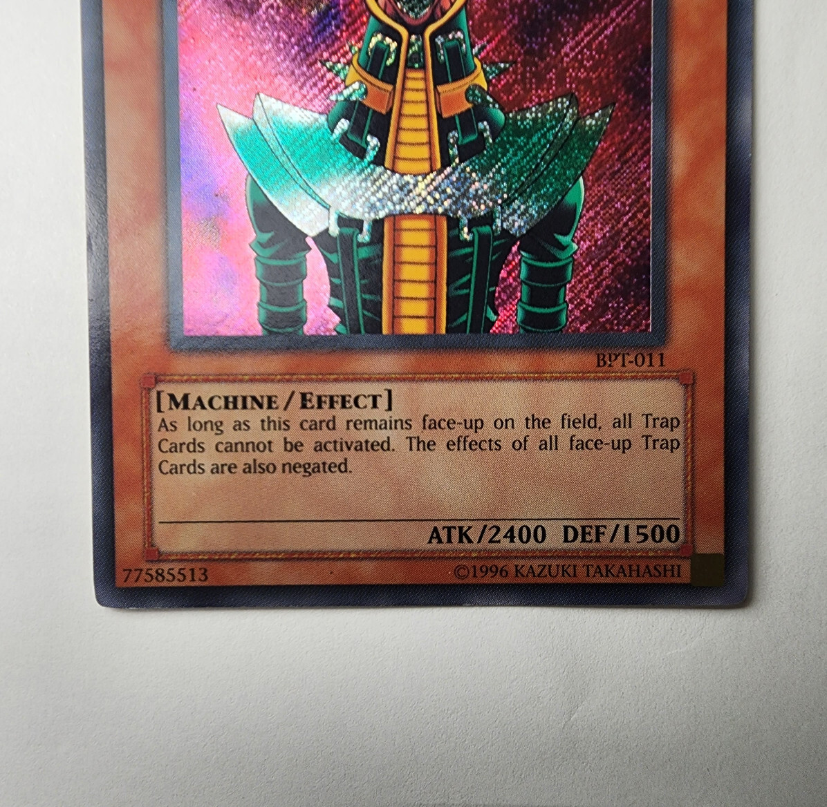 Yugioh Jinzo BPT011 Secret Rare Amplifier AST040 EBG