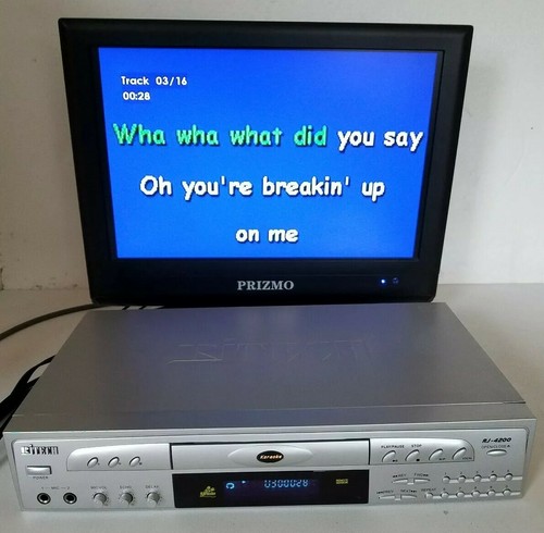 RjTECH RJ-4200 Professional DVD & CDG Karaoke Player Receiver w/ Remote